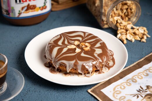 كنافة تركية بالنوتيلا